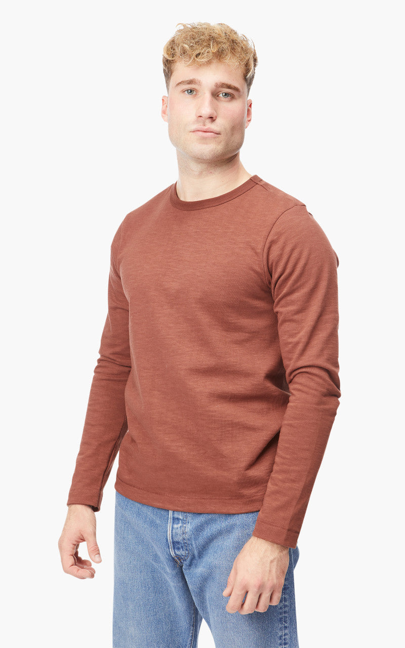 Merz b. Schwanen 2S18 Heavyweight Sweater Crew Tan