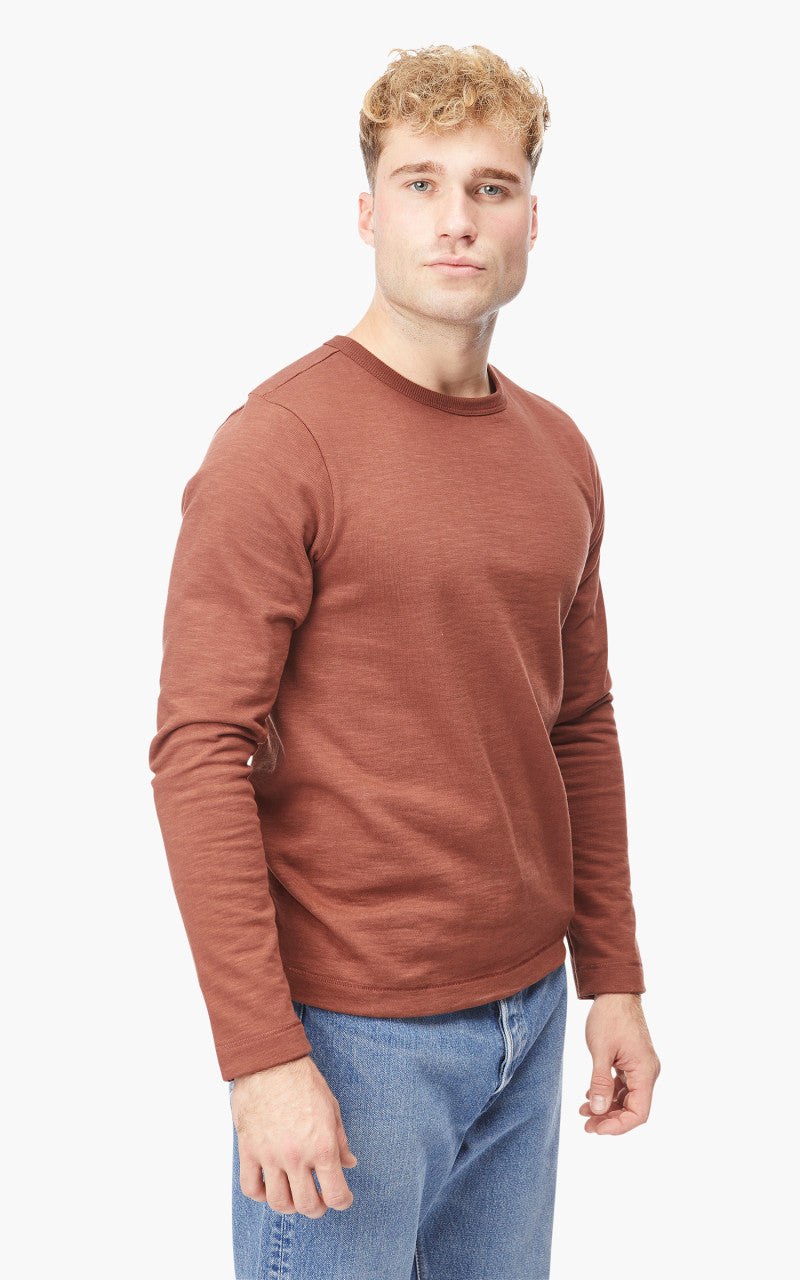 Merz b. Schwanen 2S18 Heavyweight Sweater Crew Tan