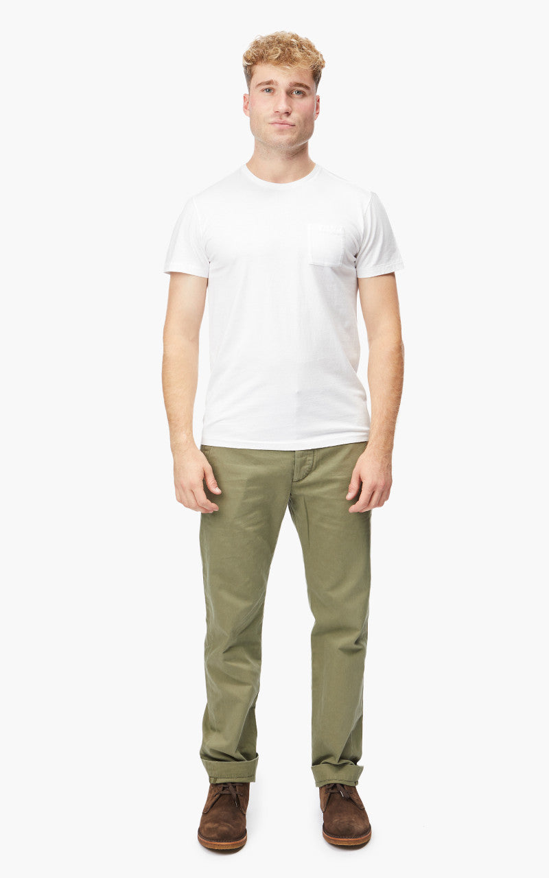 RRL Tube Pocket Tee White