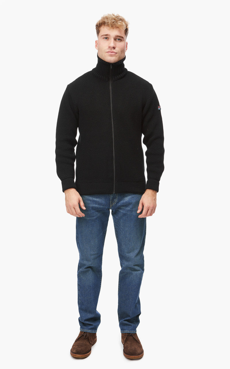 Leuchtfeuer-Strickwaren Admiral Knit Jacket Black