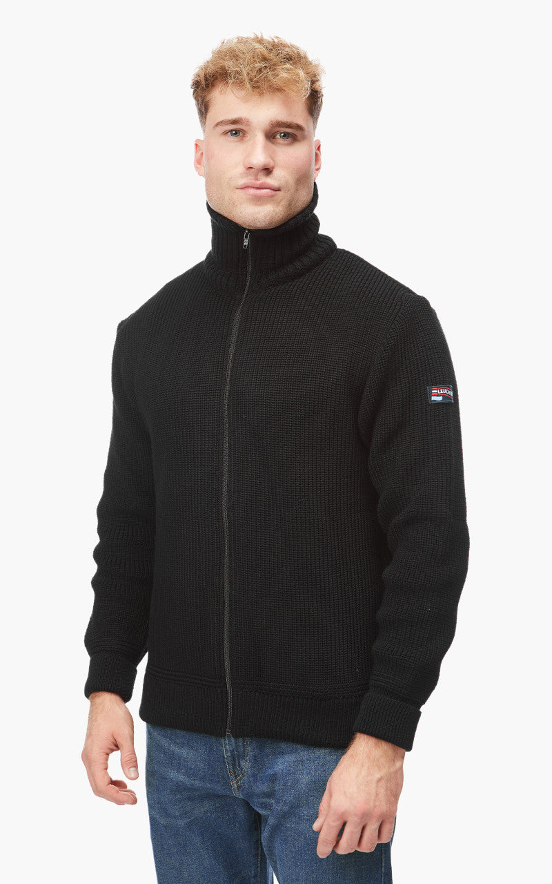 Leuchtfeuer-Strickwaren Admiral Knit Jacket Black