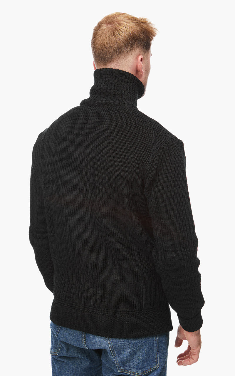 Leuchtfeuer-Strickwaren Admiral Knit Jacket Black