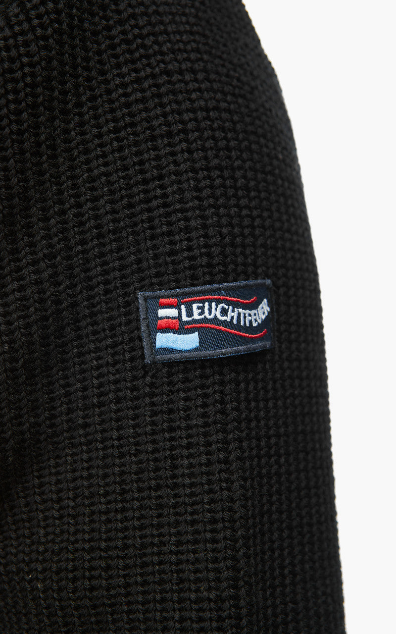 Leuchtfeuer-Strickwaren Admiral Knit Jacket Black