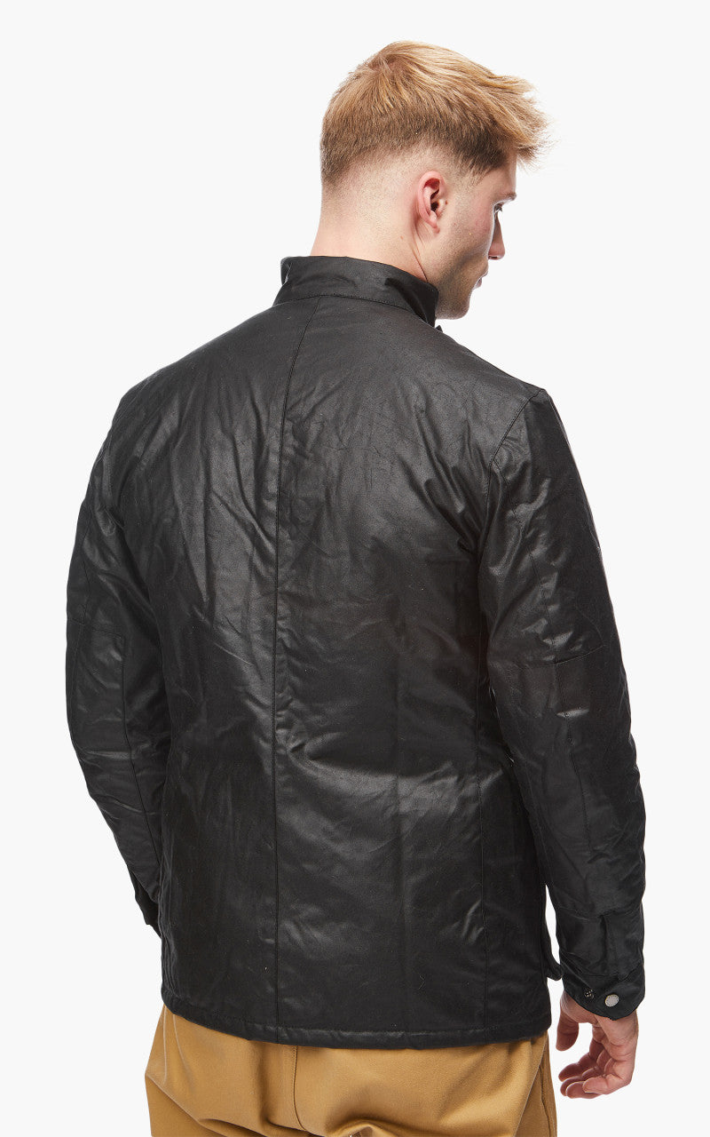 Barbour International Duke Wax Jacket (TR) Black