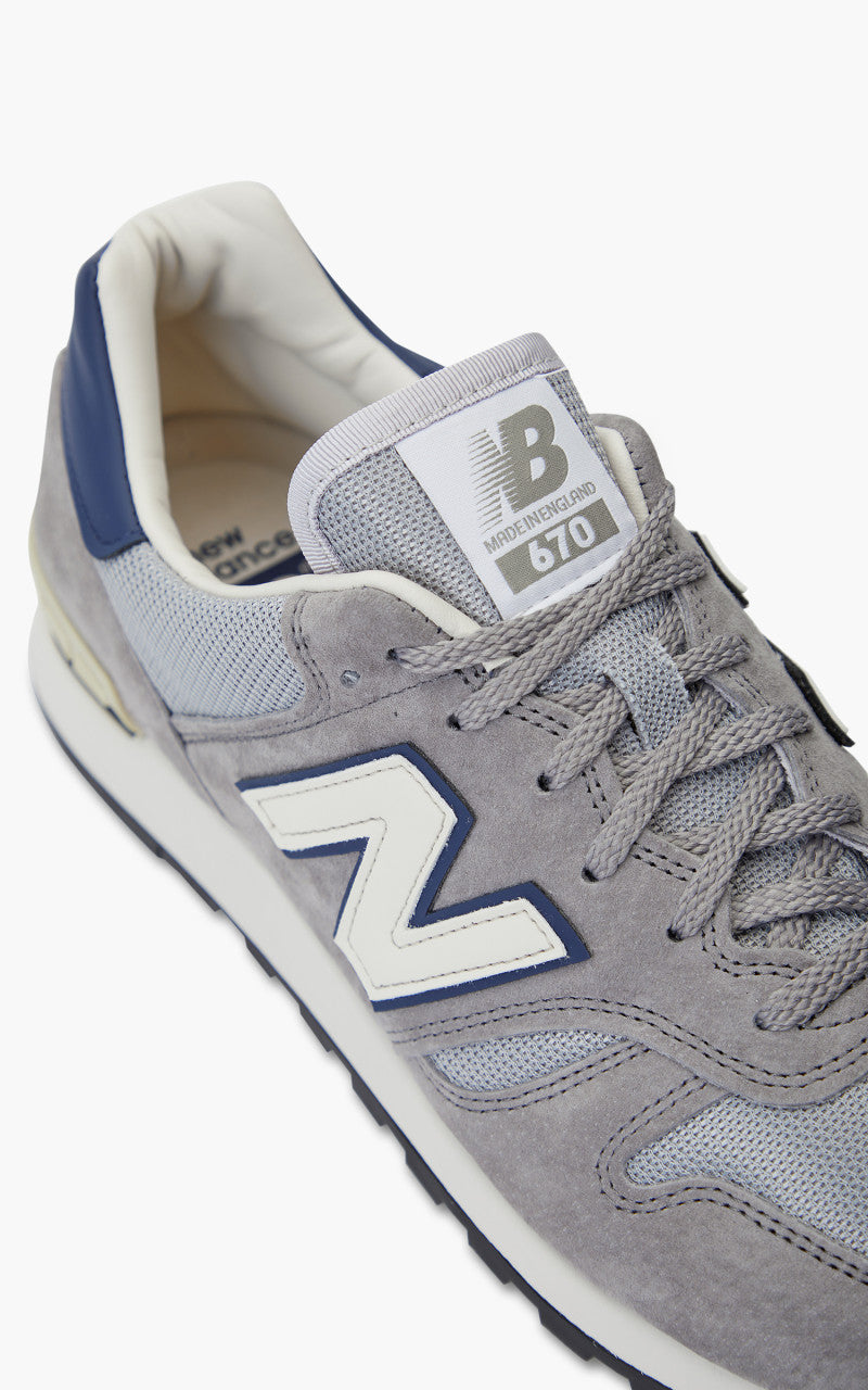New Balance M670 UKF Grey/Navy "Made in UK"