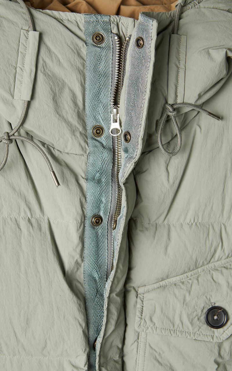 Ten C Survival Down Jacket Grey