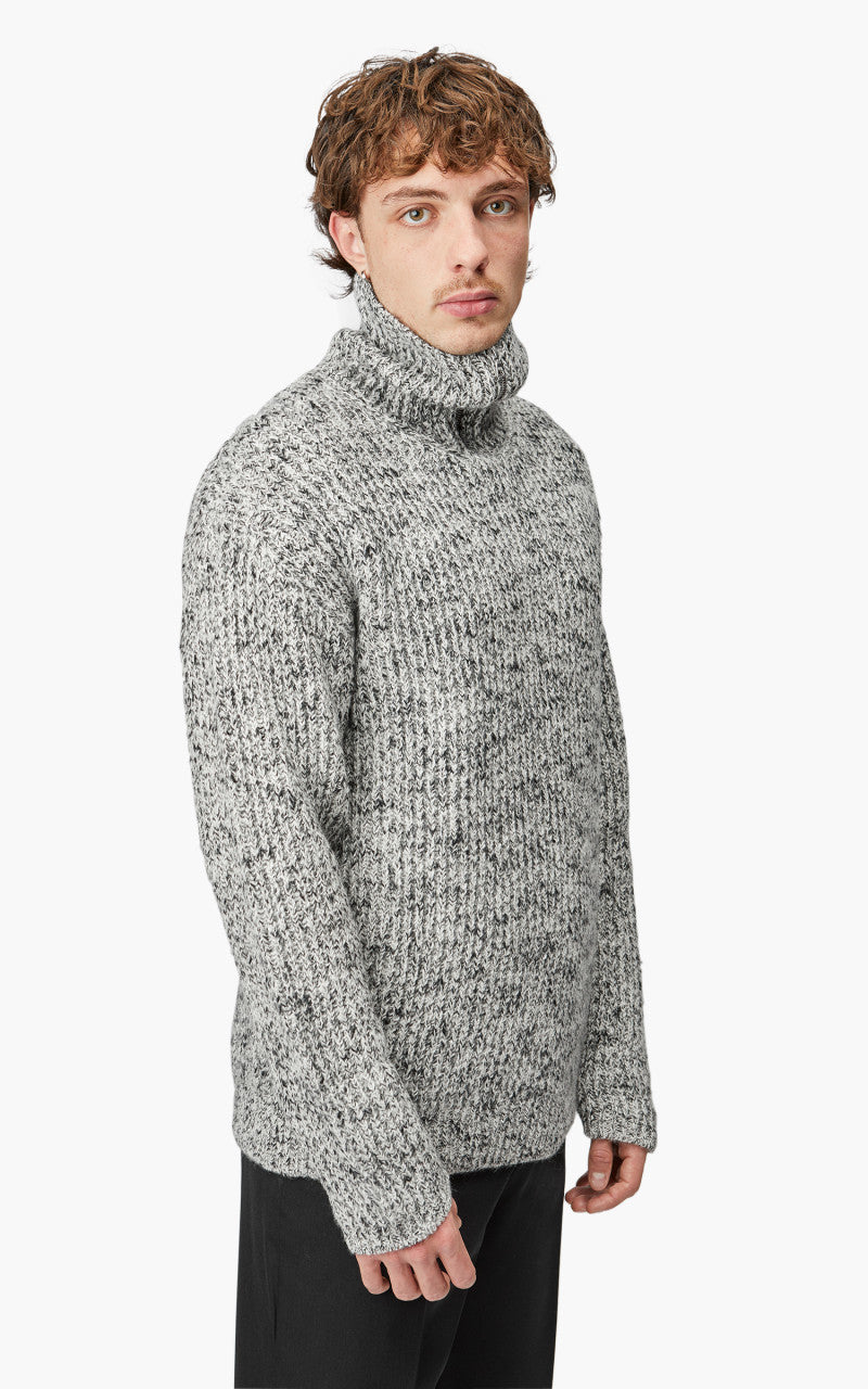 トップス AURALEE WOOL BABY ALPACA MIX RIB KINT AURALEE WOOL BABY ALPACA MIX RIB KINT P/O A2