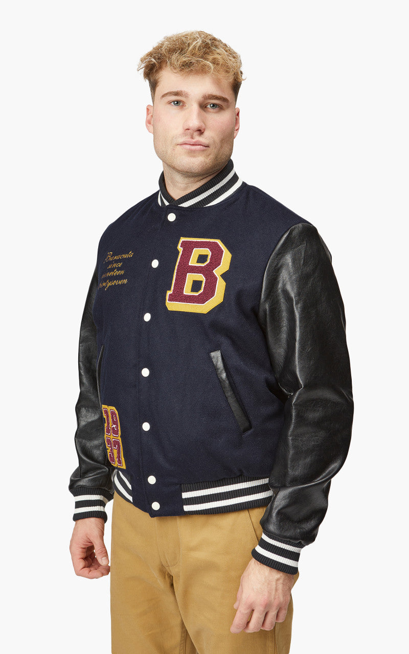 Baracuta Varsity Jacket Night Blue