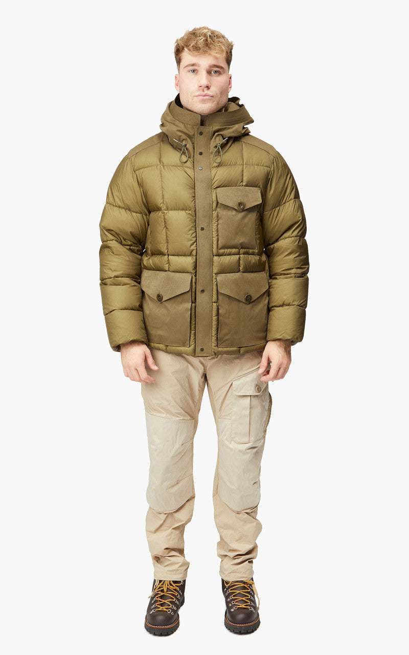 Ten C Cargo Combo Down Jacket Olive
