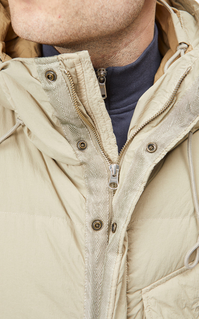 Ten C Survival Down Jacket Pale Taupe
