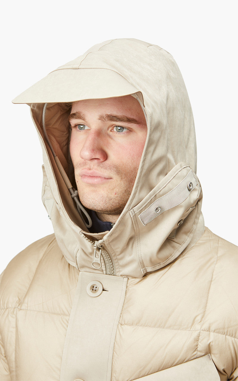 Ten C Sniper Combo Down Jacket Pale Taupe