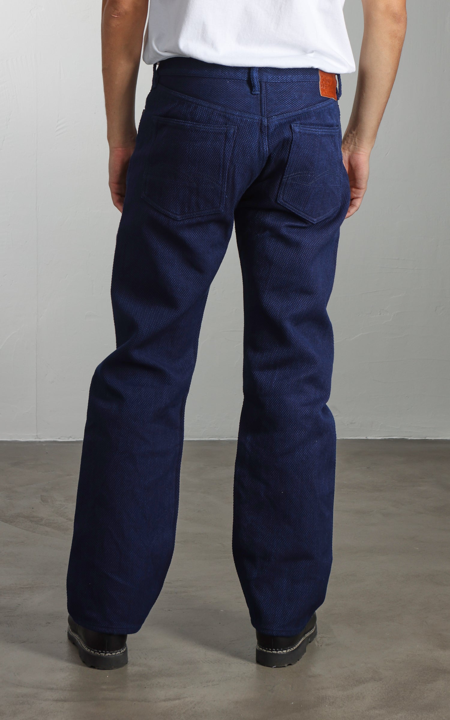 Studio D'Artisan 1907 Sashiko Denim Jeans Indigo
