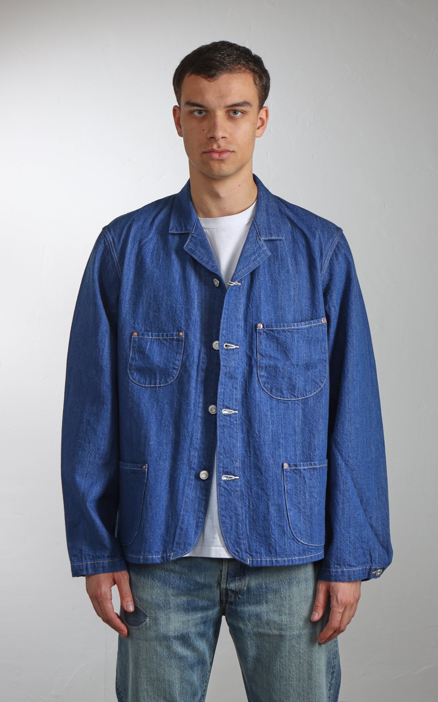 LEVI'S LVC リーバイス 19TH CENTURY SACK COAT Levi's® Vintage Clothing 19th Century Sack Coat Rinse Indigo