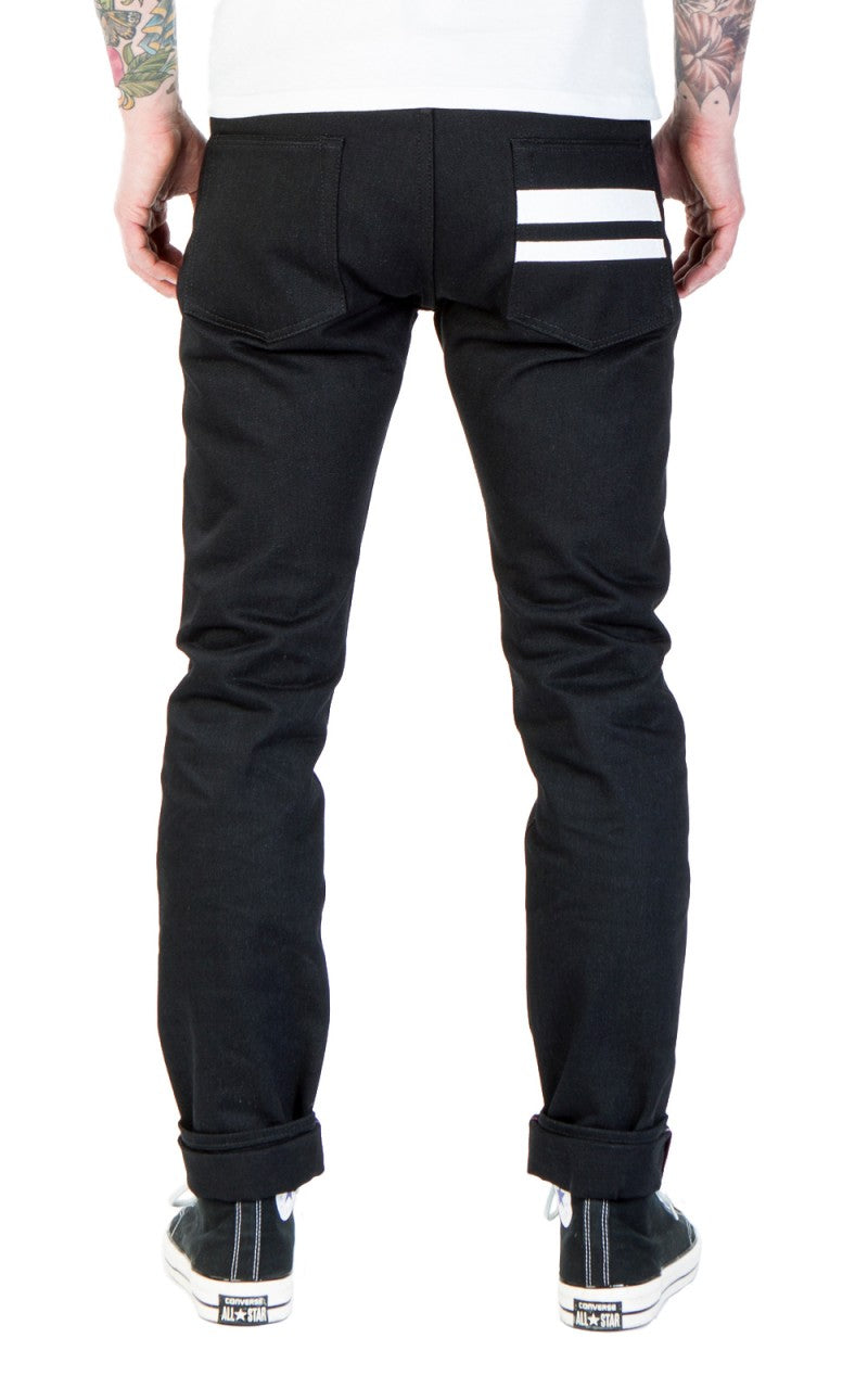 N.shintaro Momotaro Jeans B0306-SP Zimbabwe Cotton Black GTB 15.7oz