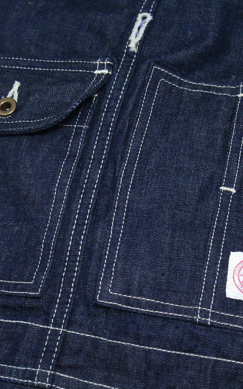 Fullcount 1005 Denim Bib Overalls
