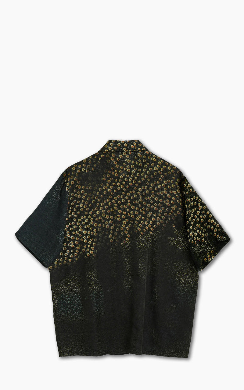 Our Legacy Box Shirt Short Sleeve Dark Flower Print
