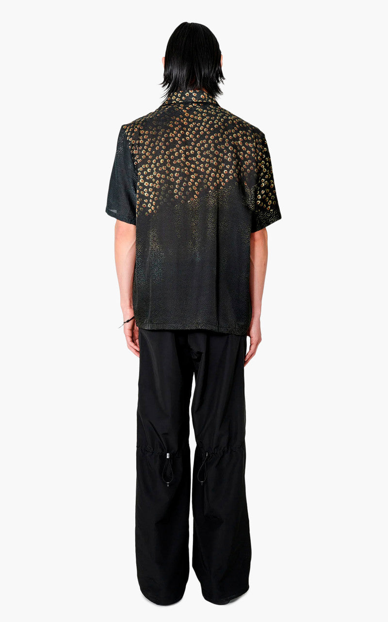 Our Legacy Box Shirt Short Sleeve Dark Flower Print