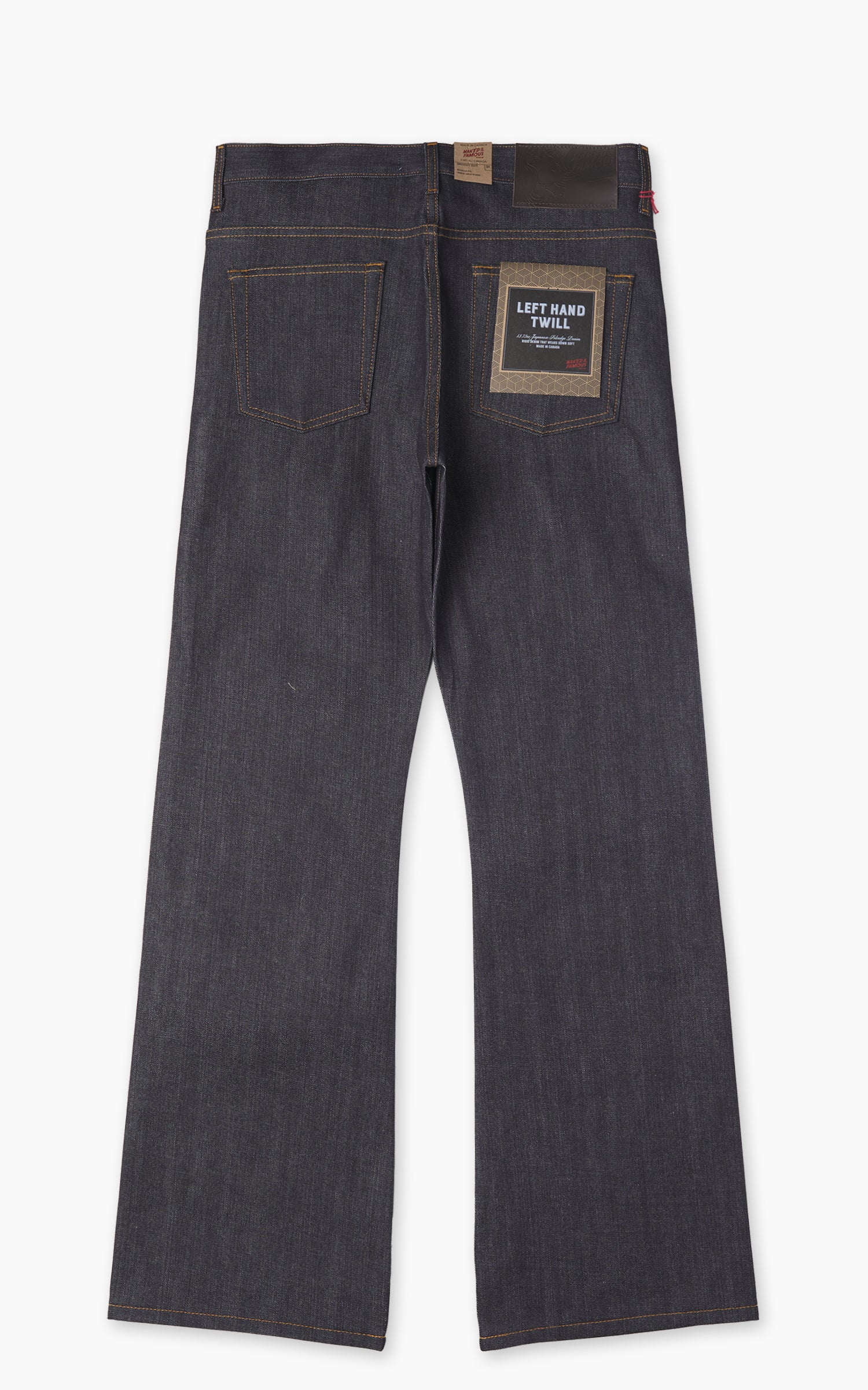 Naked & Famous Denim Groovy Guy Left Hand Twill Selvedge 13.75oz