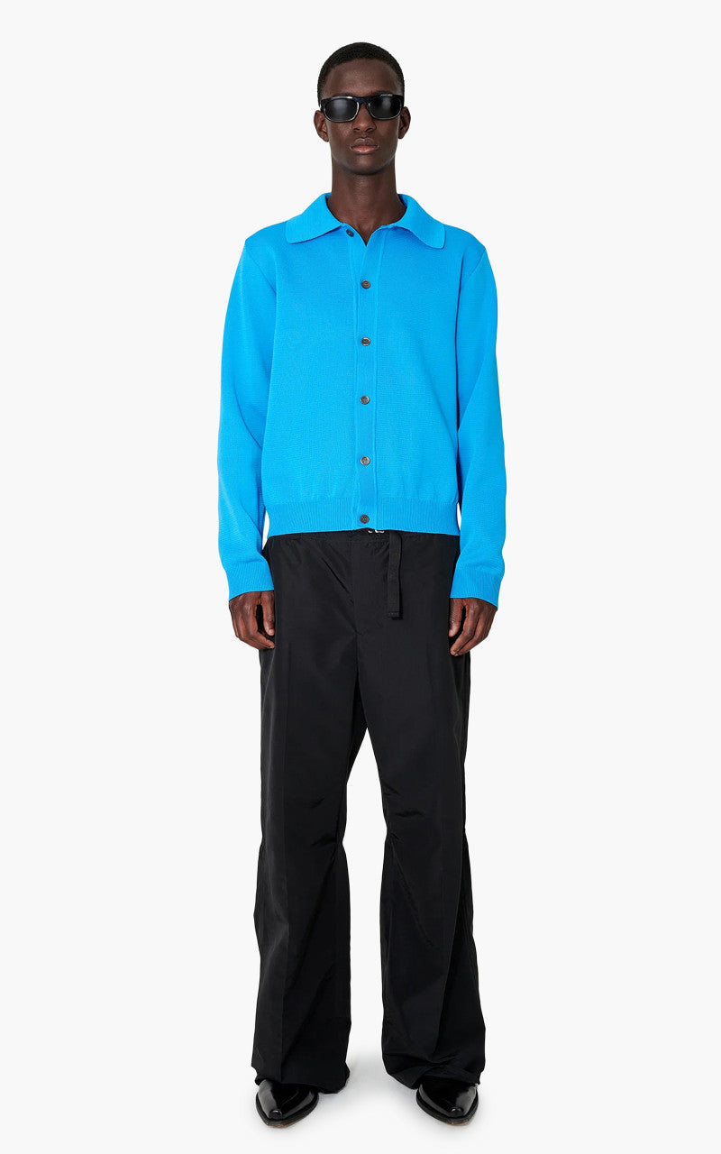 Our Legacy Evening Polo Circuit Blue Performance Poly