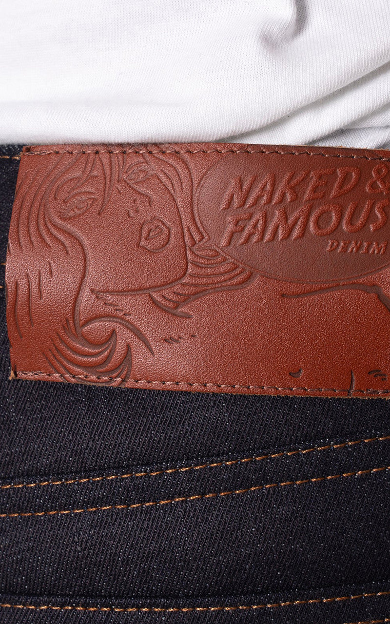Naked & Famous Denim Weird Guy Sea Island Cotton Selvedge 14oz