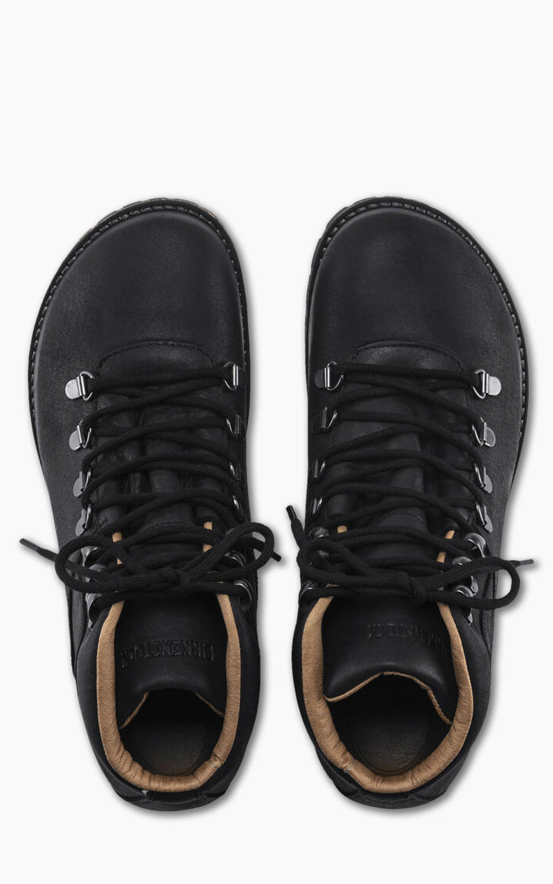 Birkenstock Jackson Nubuck Waxy Leather Black