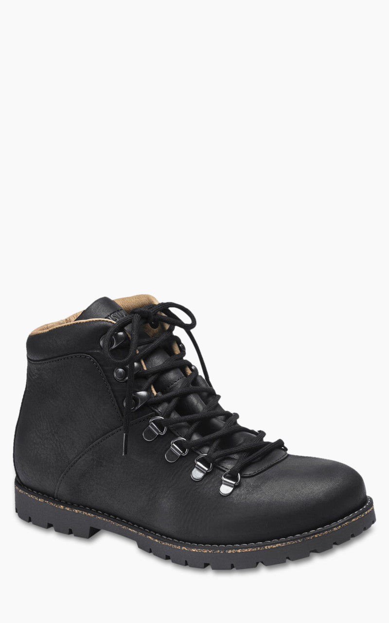Birkenstock Jackson Nubuck Waxy Leather Black