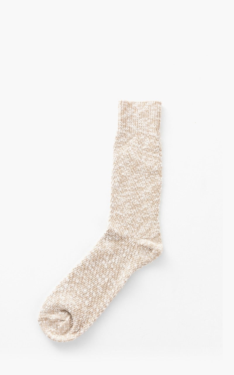 Birkenstock Structured Slub Socks Eggshell