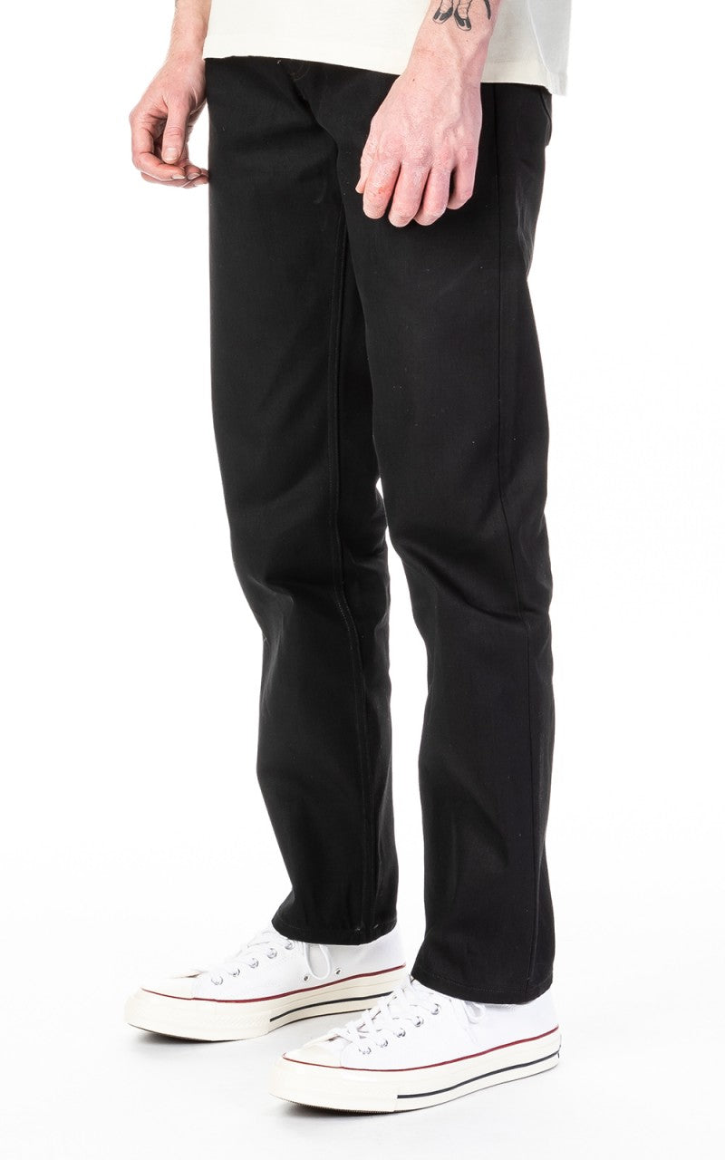 Lee 101 101 Z Jeans Dry Black Rigid Selvage Denim Black 13oz