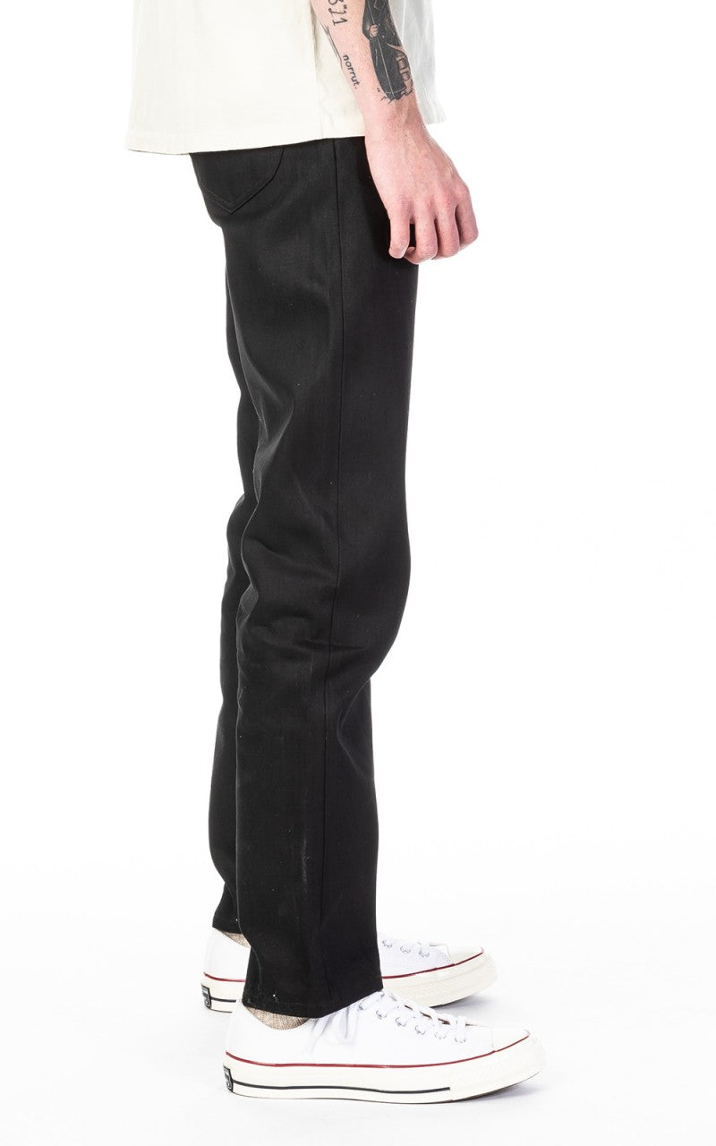 Lee 101 101 Z Jeans Dry Black Rigid Selvage Denim Black 13oz