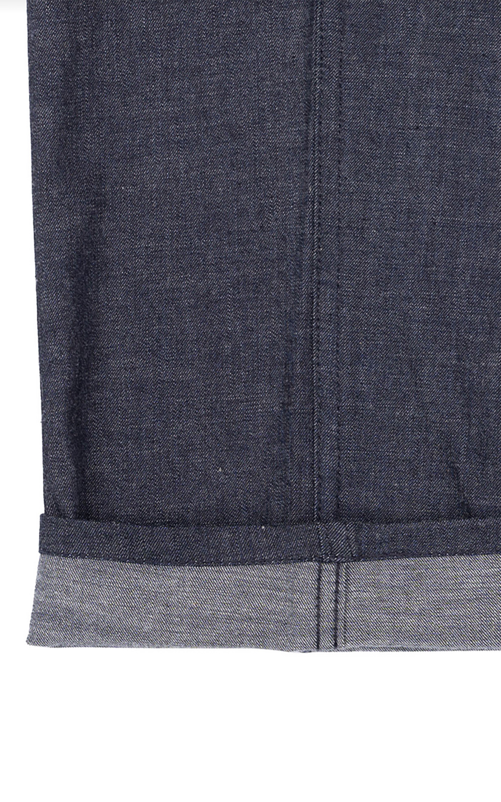 Naked & Famous Denim Pleated Trouser Rinsed Denim Indigo 10oz