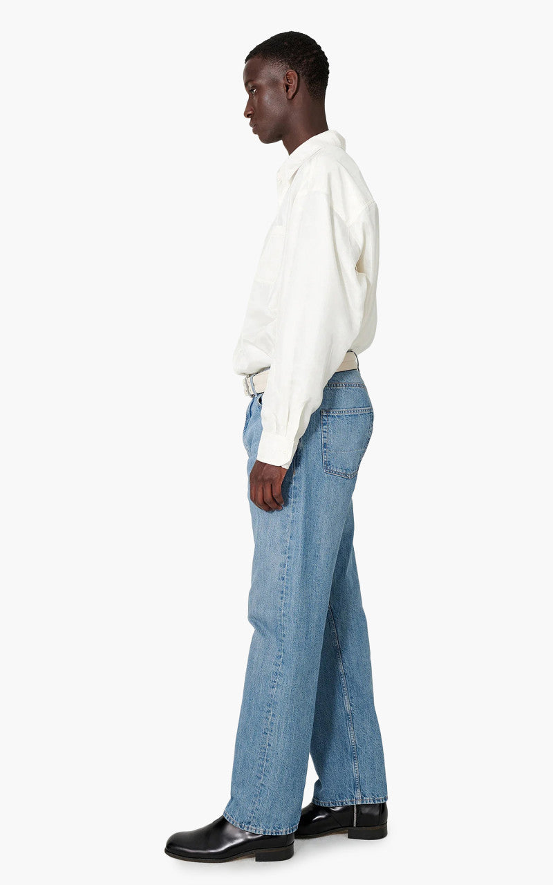 Our Legacy Formal Cut Jeans Mid Blue Bleach Denim