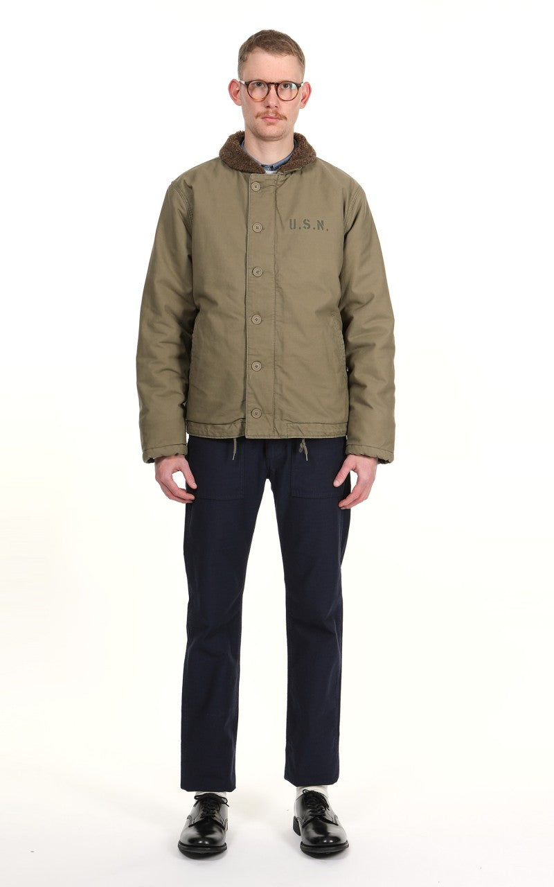Military Surplus N-1 Deck Jacket Olive Drab