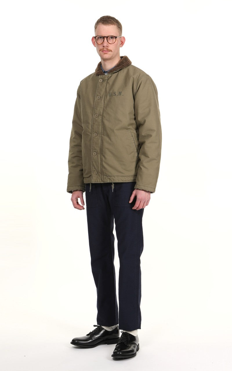 Military Surplus N-1 Deck Jacket Olive Drab