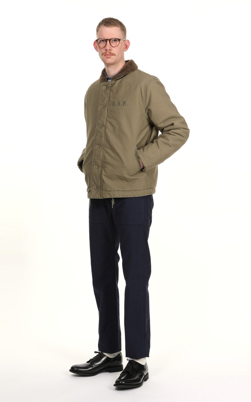 Military Surplus N-1 Deck Jacket Olive Drab