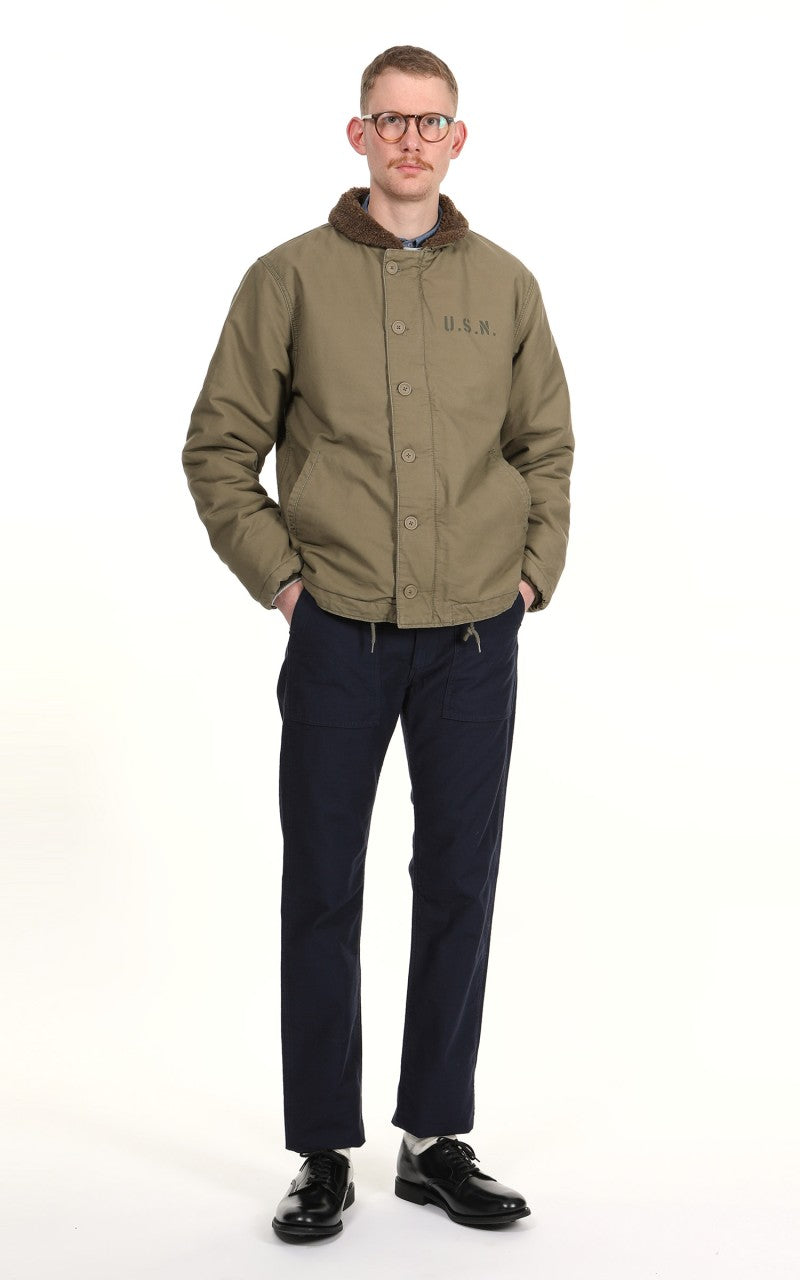 Military Surplus N-1 Deck Jacket Olive Drab