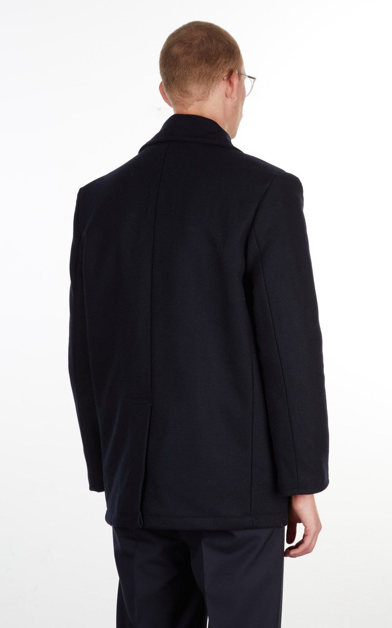 Military Surplus US Navy Pea Coat Dark Navy