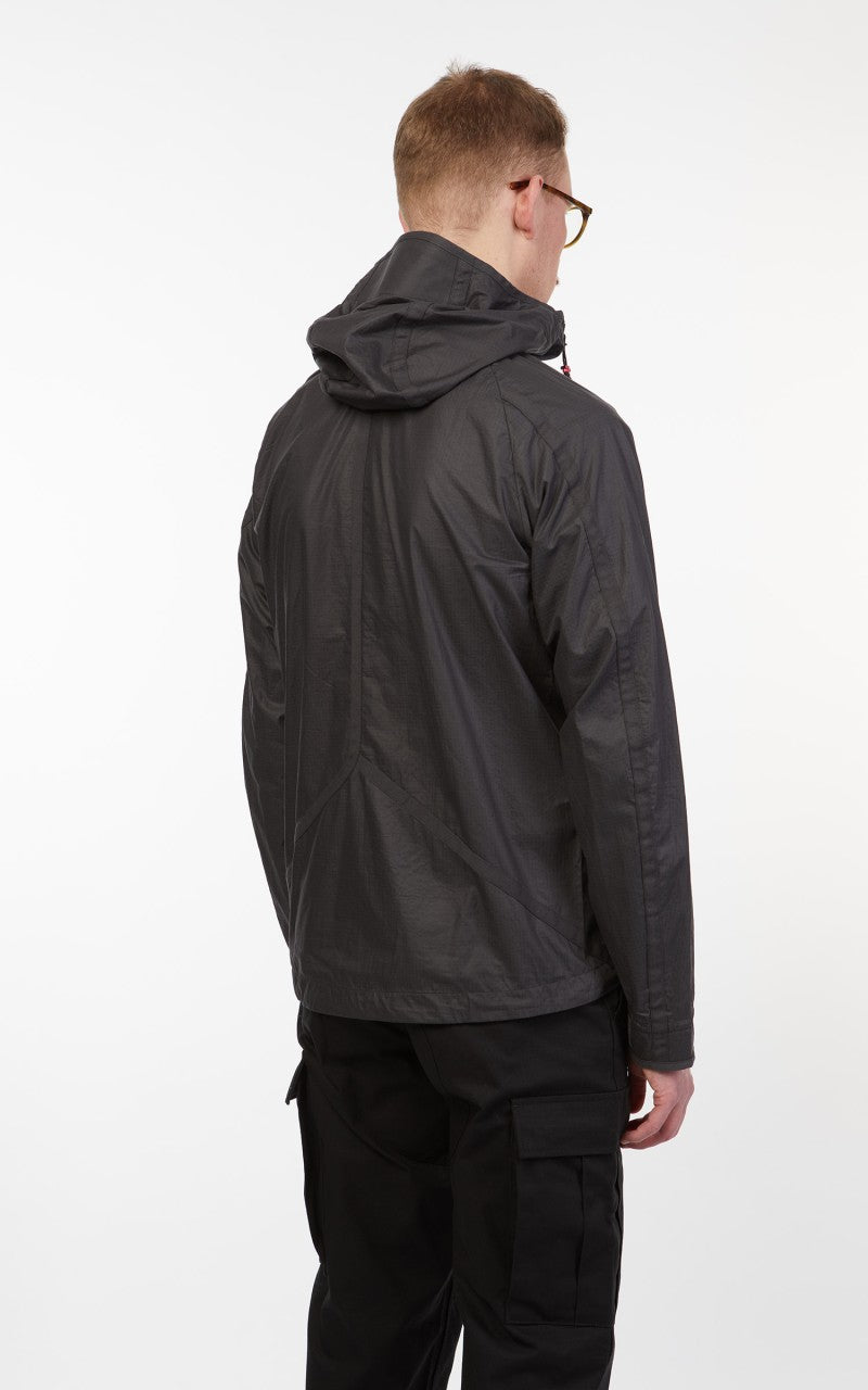 Klättermusen Ansur Hooded Wind Jacket Raven Black