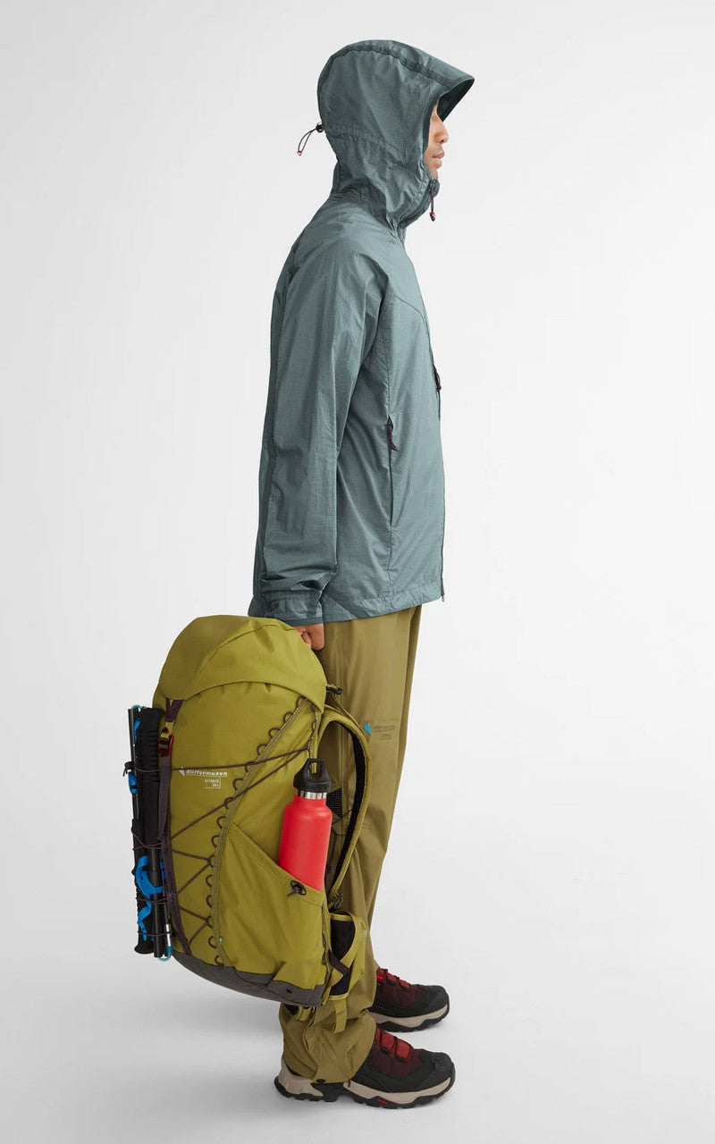 Klättermusen Ansur Hooded Wind Jacket Stone Blue