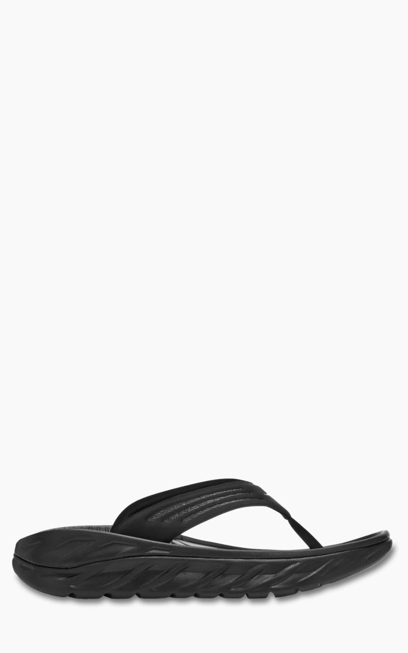 HOKA Ora Recovery Flip 2 Black/Dark Gull Gray