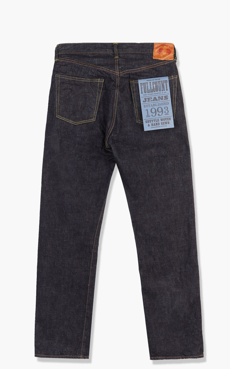 Fullcount 1101XXW Straight Selvedge Denim Heavy Ounce One Wash Indigo