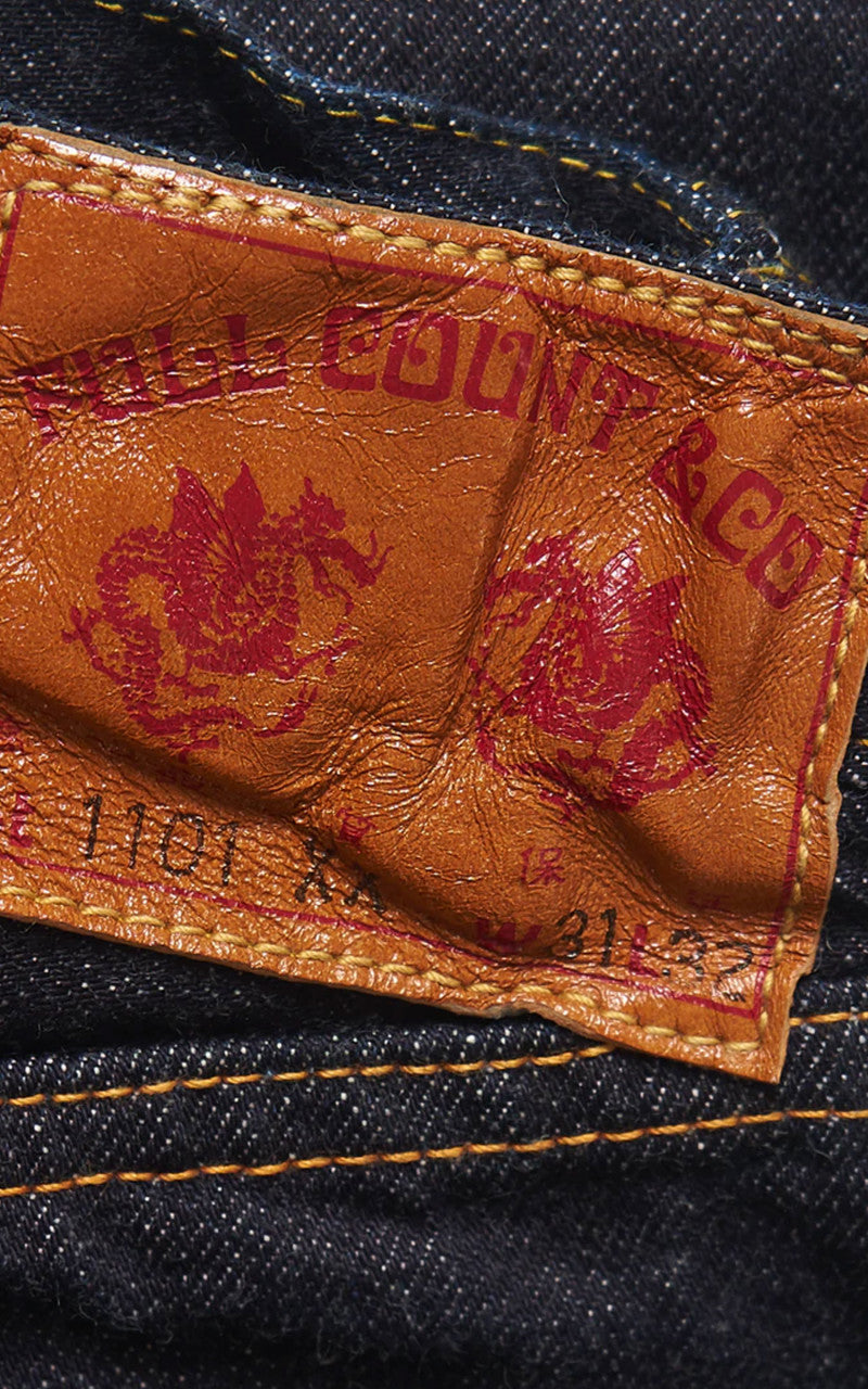 Fullcount 1101XXW Straight Selvedge Denim Heavy Ounce One Wash Indigo