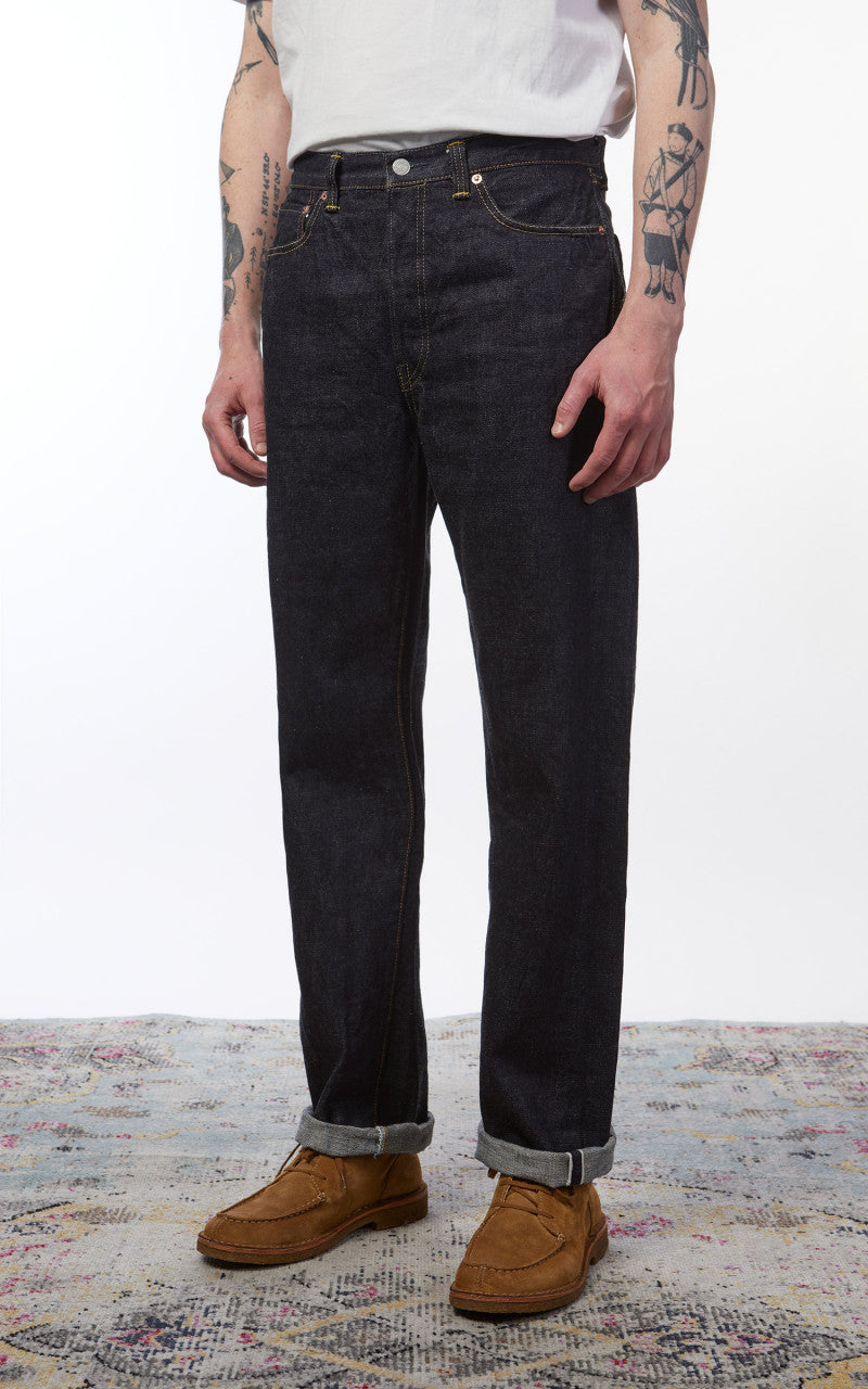Fullcount 1101XXW Straight Selvedge Denim Heavy Ounce One Wash Indigo