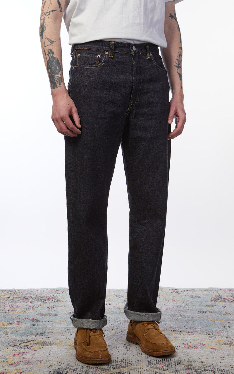 Fullcount 1101XXW Straight Selvedge Denim Heavy Ounce One Wash Indigo