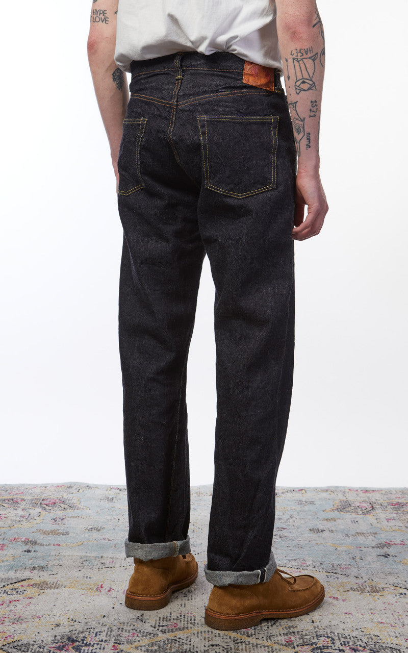 Fullcount 1101XXW Straight Selvedge Denim Heavy Ounce One Wash Indigo