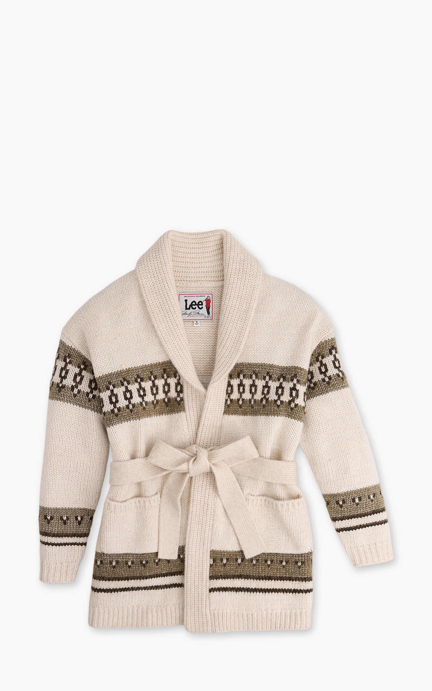 Lee x Marilyn Sweater Cardigan Turtledove Heather