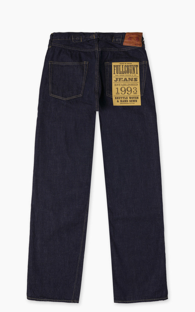 Fullcount 1126 Model 1937 Selvedge Denim One Wash Indigo