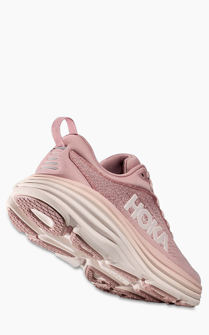 HOKA W Bondi 8 Pale Mauve/Peach Whip