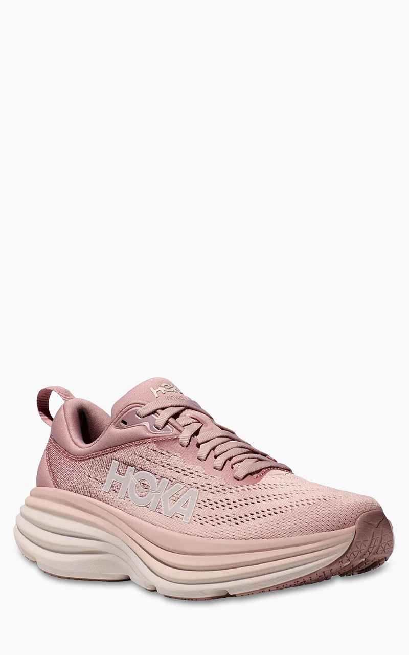 HOKA W Bondi 8 Pale Mauve/Peach Whip