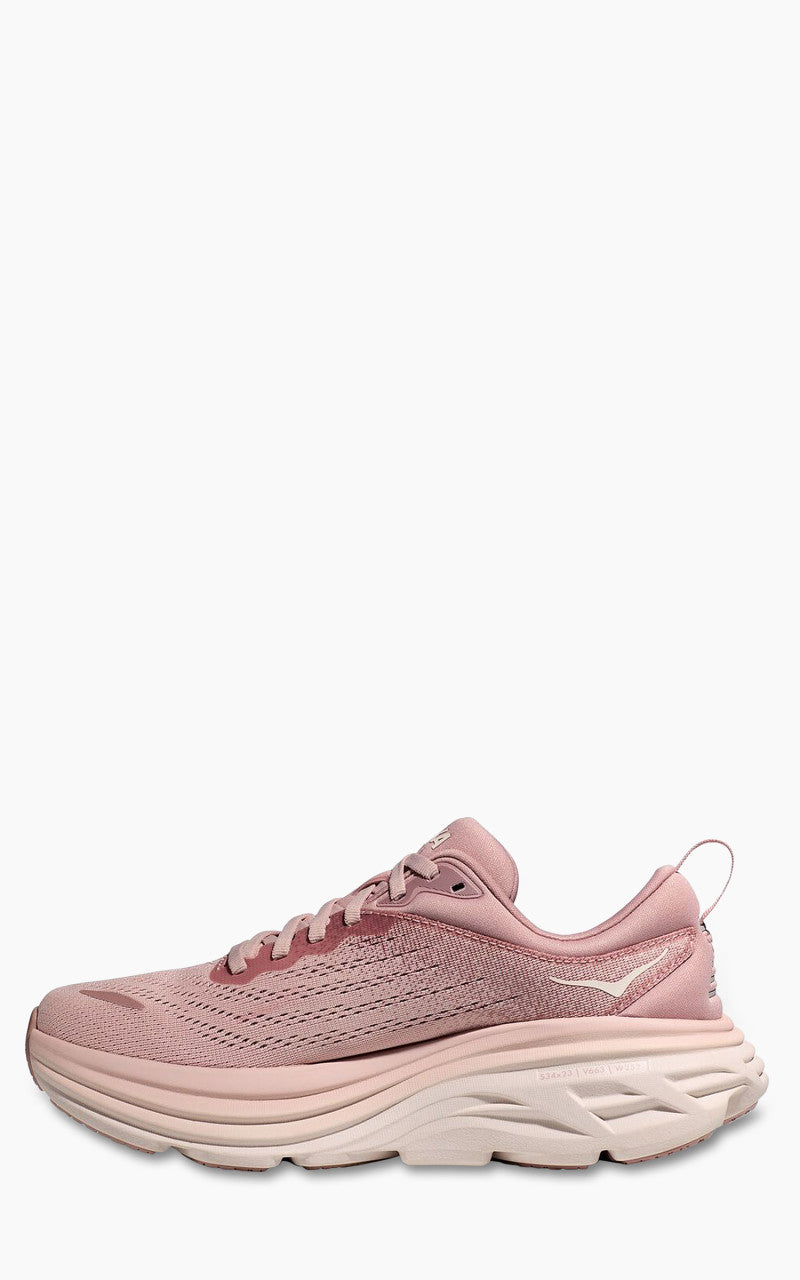 HOKA W Bondi 8 Pale Mauve/Peach Whip