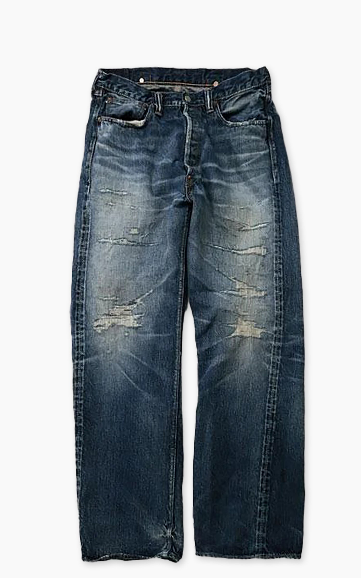 Fullcount 1136HW 1937 Model Selvedge Denim Mykonos Indigo Blue